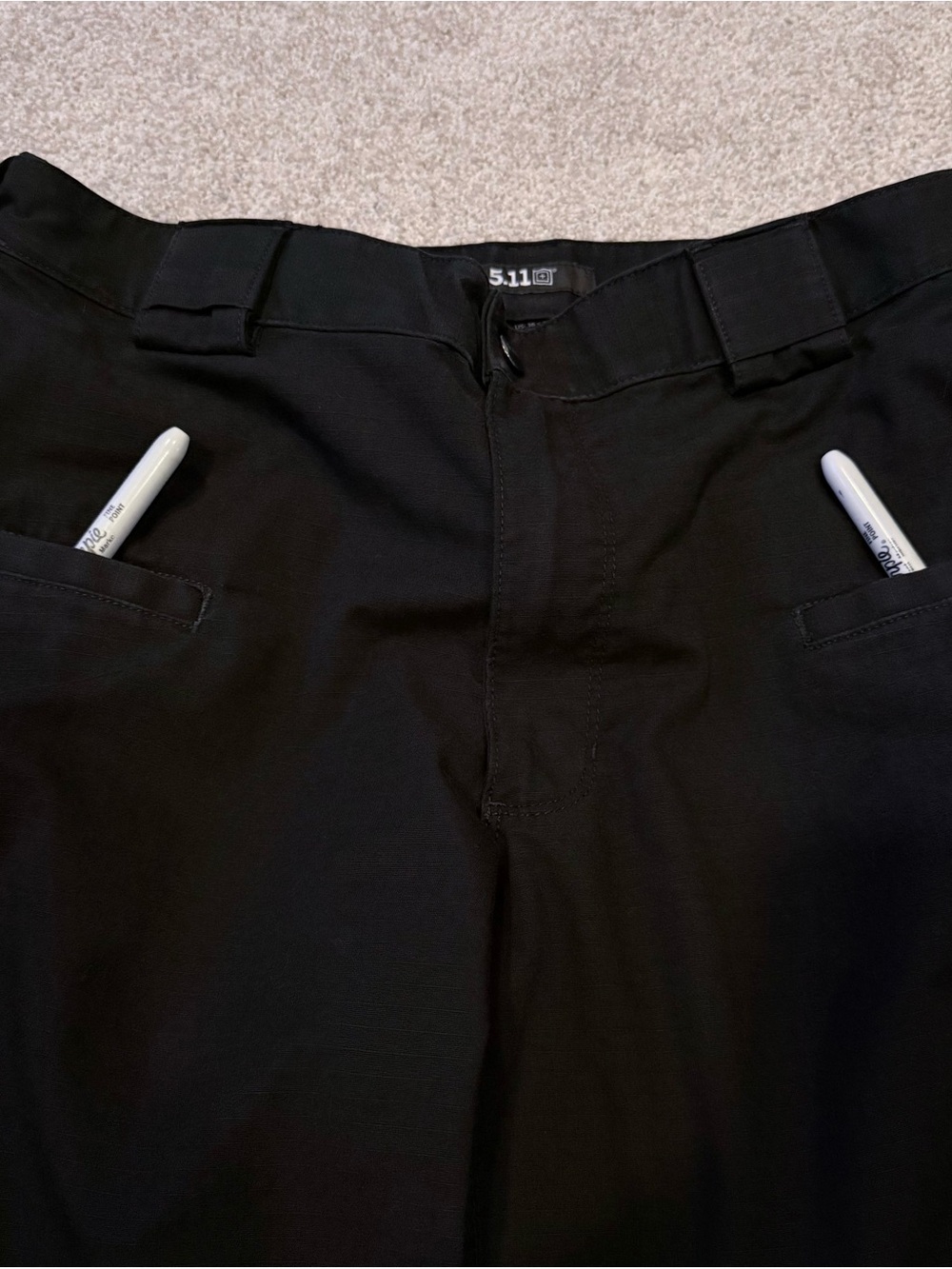 5.11 Tactical Stryke Cargo Pants Men’s 36x30 Black Flex-Tac Tactical Work - Picture 5 of 10